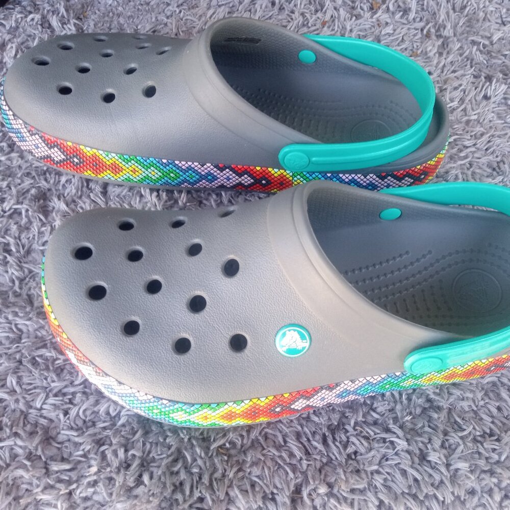 Rainbow Crocband Crocs